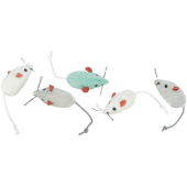 Котешка играчка Trixie Mouse with bell мишле със звънче, различни цветове, различни цветове